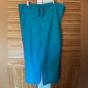 Cherokee Men's Teal Drawstring Scrub Pants size medium